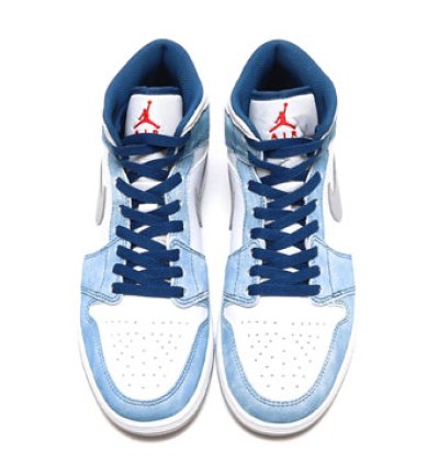 画像2: Air Jordan 1 Mid SE  FRENCH BLUE/RED/GRAY DN3706-401 Jordan ジョーダン シューズ   【海外取寄】