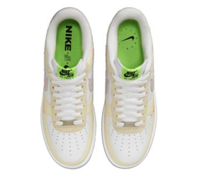 画像2: Air Force 1 Low '07 LV8  White/Tan-Neon FB1852-111 Nike ナイキ シューズ   【海外取寄】