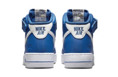 画像2: Air Force 1 Mid '07 LV8 Blue/Yellow/White/Sail DR9513-400 Nike ナイキ 40thコレクション シューズ   【海外取寄】