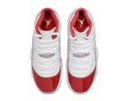 画像3: Air Jordan 11 Retro Cherry GS White/Red 378038-116 Jordan ジョーダン シューズ   【海外取寄】【GS】キッズ (3)