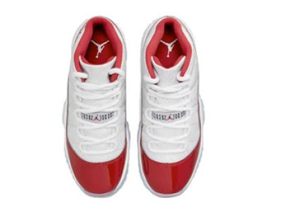 画像2: Air Jordan 11 Retro Cherry GS White/Red 378038-116 Jordan ジョーダン シューズ   【海外取寄】【GS】キッズ