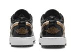 画像3: Air Jordan 1 Low SE GS Black/Metallic Gold/White DR6970-071 Jordan ジョーダン シューズ   【海外取寄】【GS】キッズ (3)