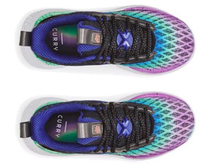 画像2: Curry 10　Aurora GS PurpleMulti 3025627-500 UnderArmour アンダーアーマー オーロラ シューズ  ステフォン カリー 【海外取寄】【GS】キッズ