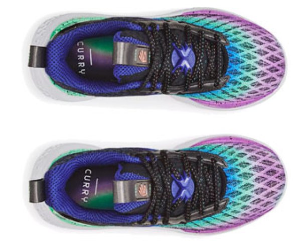 Curry 10 Aurora GS PurpleMulti 3025627-500 UnderArmour アンダー