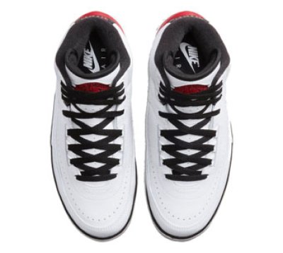 画像2: Air Jordan 2 Retro　OG Chicago　GS White/Varsity Red-Black DX2591-106 Jordan ジョーダン シカゴ　レトロ シューズ   【海外取寄】【GS】キッズ