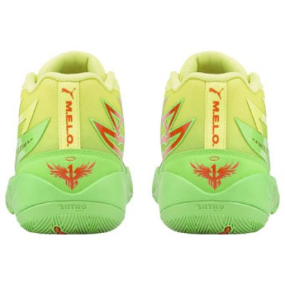 画像2: MB.02 x Slime GS Green/Yellow 377610-01 Puma プーマ ラメロボール シューズ   【海外取寄】【GS】キッズ