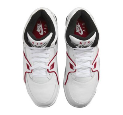 画像2: Air Flight 89 Outlet White/Red/Black FD9928-101 Nike ナイキ シューズ   【海外取寄】