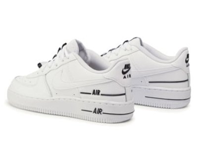 画像2: Air Force 1 Low  LV8 3 GS White/Black CJ4092-100 Nike ナイキ シューズ   【海外取寄】【GS】キッズ