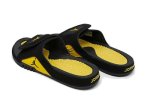 画像3: Jordan Hydro Retro 4 Slides Black/Tour Yellow 532225-017 Jordan ジョーダン サンダル シューズ   【海外取寄】 (3)