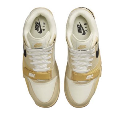 画像2: Air Trainer 1 Mid Coconut Milk Coconut Milk/Black/Gold DV7201-100 Nike ナイキ シューズ   【海外取寄】