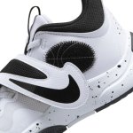 画像3: Team Hustle D11 GS White/Black DV8996-100 Nike ナイキ シューズ  【GS】キッズ【SALE商品】 (3)