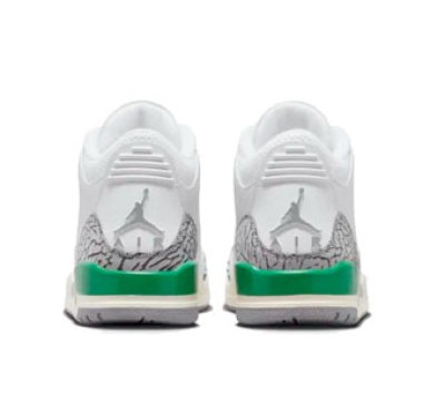 画像2: Wmns Air Jordan 3 Retro White/Lucky Green CK9246-136 Jordan ジョーダン シューズ   【海外取寄】【WOMEN'S】