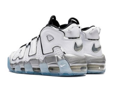 画像2: Wmns Air More Uptempo SE WHITE/M.SILVER/BLACK/CLEAR DV7408-100 Nike ナイキ シューズ  スコッティ ピッペン 【海外取寄】【WOMEN'S】