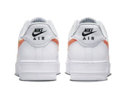 画像2: Air Force 1 Low '07  White/Orange FJ4228-100 Nike ナイキ Spray Paint Swoosh シューズ   【海外取寄】