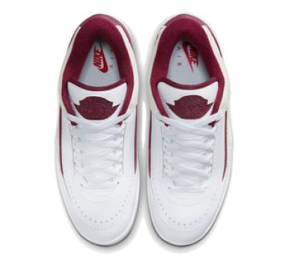 画像2: Air Jordan 2 Retro Low Cherrywood White/Cherrywood Red DV9956-103 Jordan ジョーダン シューズ   【海外取寄】