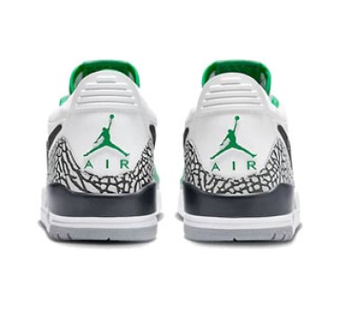 画像2: Air Jordan Legacy Low 312 Lucky Green WHITE/BLACK/GREEN FN3406-101 Jordan ジョーダン シューズ   【海外取寄】