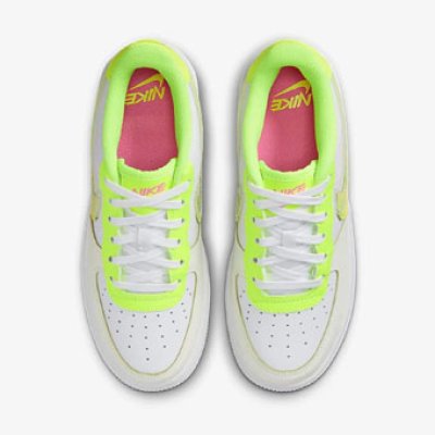 画像2: Air Force 1 Low  LV8  GS  White/Volt DV1680-100 Nike ナイキ シューズ   【海外取寄】【GS】キッズ