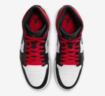 画像3: Air Jordan 1 Mid White/Black/Gym Red DQ8426-106 Jordan ジョーダン シューズ   【海外取寄】 (3)