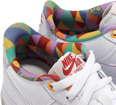 画像2: Air Force 1 Low  LV8  GS White/Multi FN8912-111 Nike ナイキ シューズ   【海外取寄】【GS】キッズ