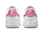 画像3: WMNS AIR FORCE 1 '07  Whit/Red DZ2784-101 Nike ナイキ Gingham Plaid シューズ   【海外取寄】 (3)