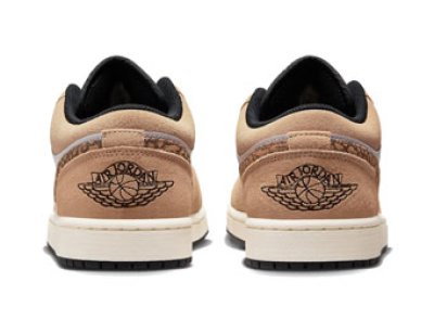 画像2: Air Jordan 1 Low SE Beige/Metallic Gold/White DZ4130-201 Jordan ジョーダン Brown Elephant シューズ   【海外取寄】