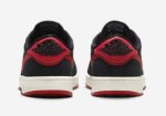 画像3: AJKO  1 Low Bred Black/Red DX4981-006 Jordan ジョーダン シューズ   【海外取寄】 (3)