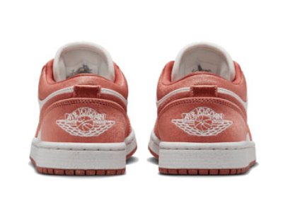 画像2: Wmns Air Jordan 1 Low SE Pink Canvas/Gray FN3722-801 Jordan ジョーダン シューズ   【海外取寄】【WOMEN'S】