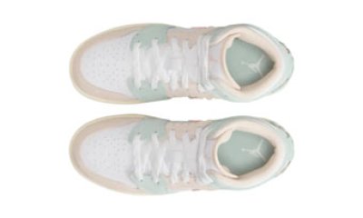 画像2: Air Jordan 1 Mid SE GS  Pastel Suede  DZ5361-100 Jordan ジョーダン シューズ   【海外取寄】【GS】キッズ