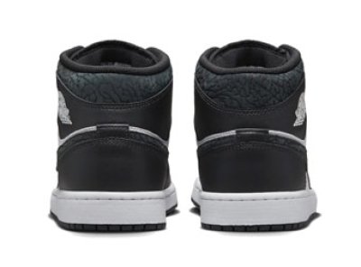 画像2: Air Jordan 1 Mid　SE Black Elephant Off Noir/Black FB9911-001 Jordan ジョーダン シューズ   【海外取寄】