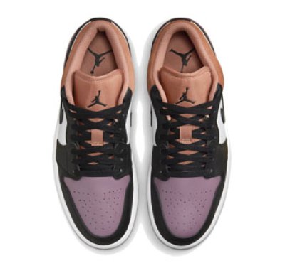 画像2: Air Jordan 1 Low SE Sky J Mauve White/Black/Orange/Sky J Mauve FB9907-102 Jordan ジョーダン シューズ   【海外取寄】