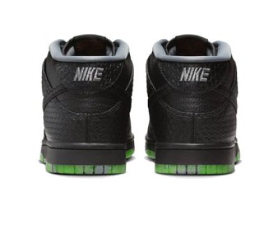 画像2: Dunk Mid　PRM Halloween Black/Green FQ8749-010 Nike ナイキ ハロウィン シューズ   【海外取寄】