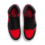 画像3: Wmns Air Jordan 1 Retro HI OG Satin Bred Black/Red FD4810-061 Jordan ジョーダン シューズ   【海外取寄】【WOMEN'S】 (3)