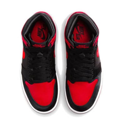 画像2: Wmns Air Jordan 1 Retro HI OG Satin Bred Black/Red FD4810-061 Jordan ジョーダン シューズ   【海外取寄】【WOMEN'S】