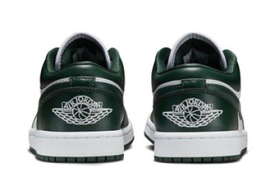 画像2: Wmns Air Jordan 1 Low White/Dark Green DC0774-113 Jordan ジョーダン シューズ   【海外取寄】【WOMEN'S】