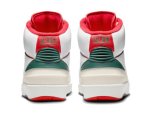 画像3: Air Jordan 2 Retro Origins White/Fire Red/Green/Sail DR8884-101 Jordan ジョーダン シューズ   【海外取寄】 (3)