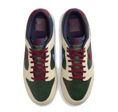 画像2: Dunk Low Retro PRM Green/Red/Obsidian/Royal/Coconut Milk FV8106-361 Nike ナイキ From Nike To you. Oregon USA シューズ   【海外取寄】