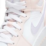 画像3: Air Jordan 1 Mid GS Pink Wash/Violet Frost/White FD8780-601 Jordan ジョーダン シューズ   【海外取寄】【GS】キッズ (3)