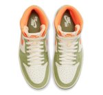 画像3: Air Jordan 1 High Retro OG Craft　 Celadon/Olive/Orange/Coconut Milk/Pale Ivory FB9934-300 Jordan ジョーダン シューズ   【海外取寄】 (3)