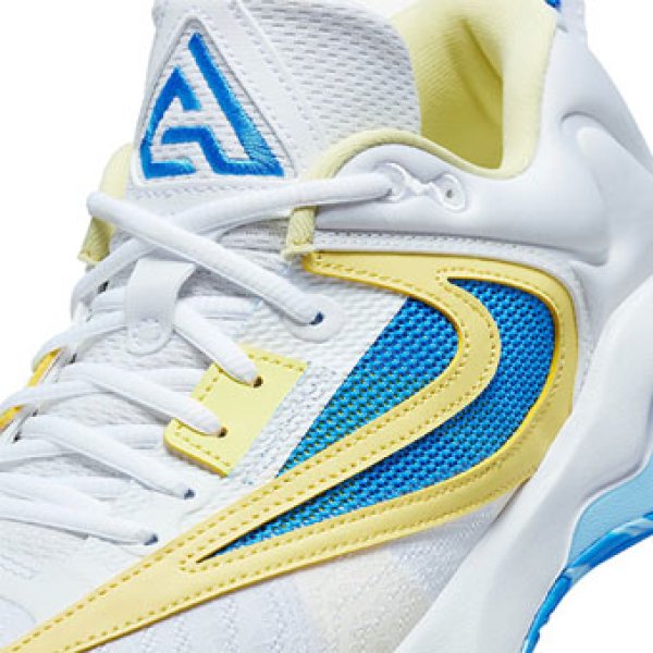 Giannis Immortality 3 White/Photo Blue/Yellow DZ7534-101 Nike