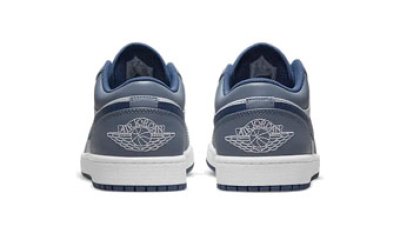 画像2: Air Jordan 1 Low Ashen Slate White/Steel Blue 553558-414 Jordan ジョーダン シューズ   【海外取寄】