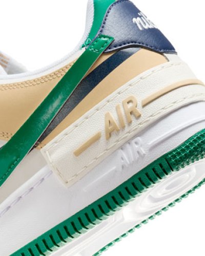 画像2: Wmns Air Force 1 SHADOW White/Green/Midnight Navy DZ1847-102 Nike ナイキ プレミアム　フォース1 シューズ   【海外取寄】【WOMEN'S】