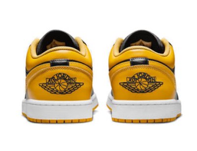 画像2: Air Jordan 1 Low Yellow Ochre/Black 553558-072 Jordan ジョーダン シューズ   【海外取寄】