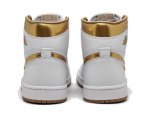 画像3: Wmns Air Jordan 1 Retro HI OG Satin Bred White/Metallic Gold FD2596-107 Jordan ジョーダン シューズ   【海外取寄】【WOMEN'S】 (3)