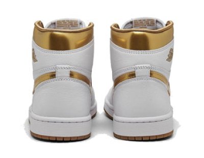 画像2: Wmns Air Jordan 1 Retro HI OG Satin Bred White/Metallic Gold FD2596-107 Jordan ジョーダン シューズ   【海外取寄】【WOMEN'S】