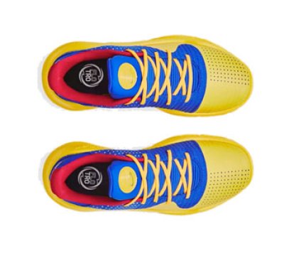 画像2: Curry 4 Low FloTro Blue/Yellow 3026620-400 UnderArmour アンダーアーマー フロトロ シューズ  ステフォン カリー 【海外取寄】