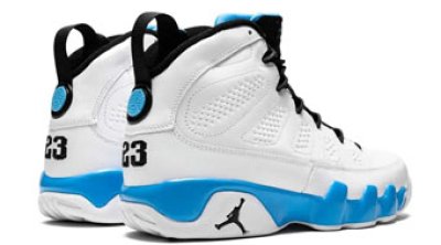 画像2: Air Jordan 9 Retro Powder Blue White/Black/Blue FQ8992-101 Jordan ジョーダン レトロ シューズ   【海外取寄】