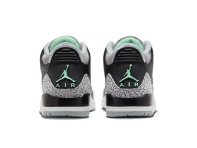 画像2: Air Jordan 3 Retro　GS Green Glow Black/Green/Wolf Grey DM0967-031 Jordan ジョーダン シューズ   【海外取寄】【GS】キッズ
