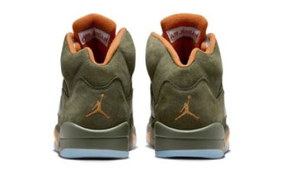 画像2: Air Jordan 5 Retro  Army Olive/Orange/Black DD0587-308 Jordan ジョーダン シューズ   【海外取寄】