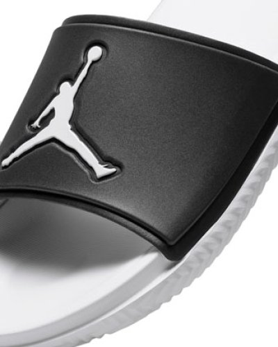 画像2: Jordan Jumpman Slide White/Black FQ1598-010 Jordan ジョーダン シューズ   【海外取寄】