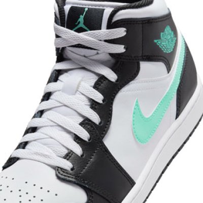 画像2: Air Jordan 1 Mid　Green Grow White/Black/Green Glow DQ8426-103 Jordan ジョーダン グリーン　グロー シューズ   【海外取寄】